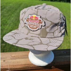 Red Bull Rampage Troy Lee Designs Camo Hat NWT Adjustable